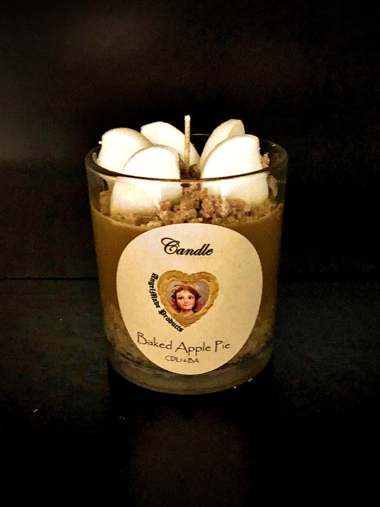 Gourmet Baked Apple Pie Candles