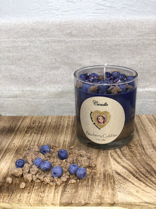 Gourmet Blueberry Cheesecake Candles